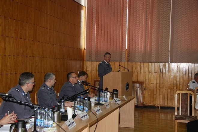 Odprawa z udziałem komendanta głównego w Centrum Szkolenia Policji w Legionowie [06.06.2013] - zdjęcie #6 - eOstroleka.pl