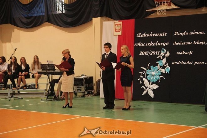 Zakończenie roku szkolnego 2012/2013 w Gimnazjum nr 1 [27.06.2013] - zdjęcie #19 - eOstroleka.pl