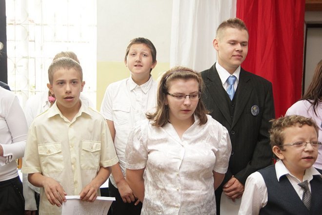 Zakończenie roku szkolnego w SOSW w Ostrołęce [28.06.2013] - zdjęcie #1 - eOstroleka.pl