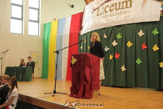 Zakończenie roku szkolnego w I LO w Ostrołęce [28.06.2013] - zdjęcie #5 - eOstroleka.pl