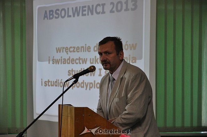 WSES: Uroczyste Wręczenie Dyplomów Ukończenia Studiów [30.06.2013] - zdjęcie #29 - eOstroleka.pl