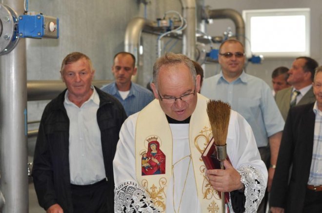 Uroczyste oddanie do użytku Stacji Uzdatniania Wody w Drwęczy - zdjęcie #5 - eOstroleka.pl