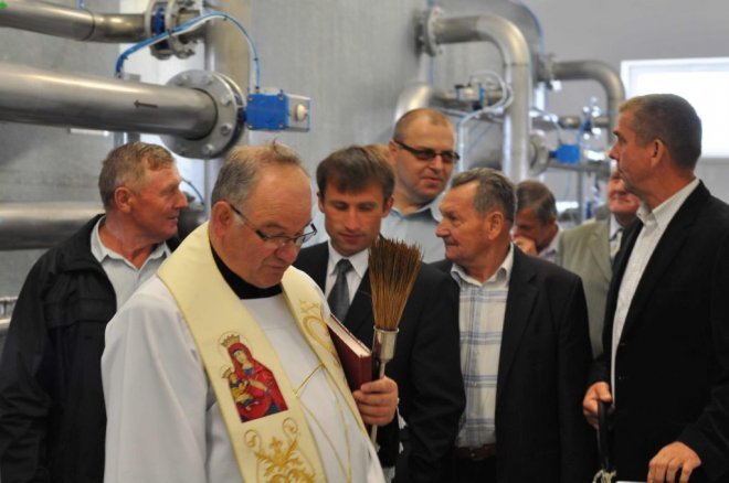 Uroczyste oddanie do użytku Stacji Uzdatniania Wody w Drwęczy - zdjęcie #4 - eOstroleka.pl