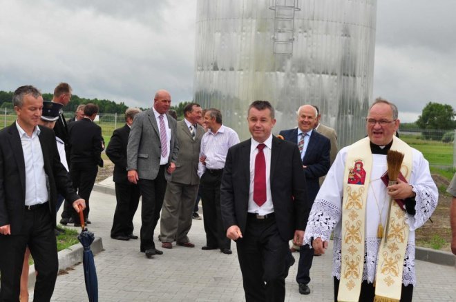 Uroczyste oddanie do użytku Stacji Uzdatniania Wody w Drwęczy - zdjęcie #1 - eOstroleka.pl