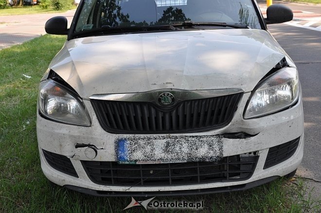 Kolizja na ul. Gorbatowa [03.07.2013] - zdjęcie #18 - eOstroleka.pl
