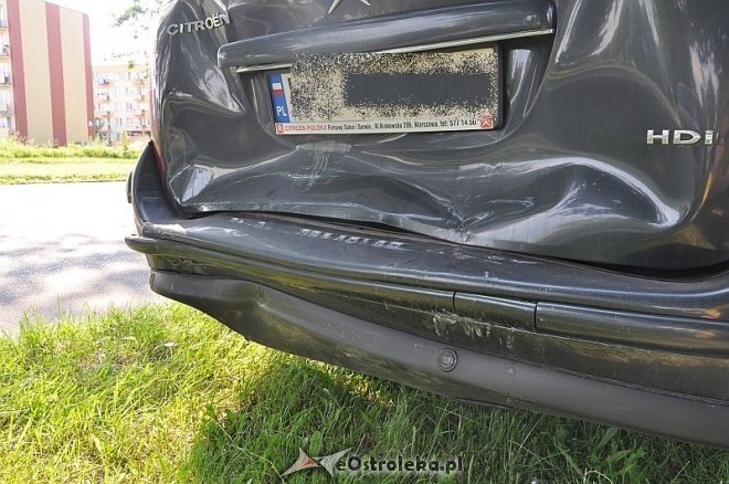 Kolizja na ul. Gorbatowa [03.07.2013] - zdjęcie #6 - eOstroleka.pl