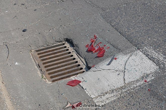 Kolizja na ul. Gorbatowa [03.07.2013] - zdjęcie #1 - eOstroleka.pl