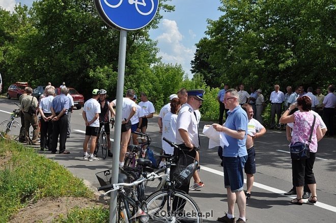 Uroczyste otwarcie mostu Łęgu Starościńskim i prawie 23 km dróg w gminie Lelis [05.07.2013] - zdjęcie #62 - eOstroleka.pl