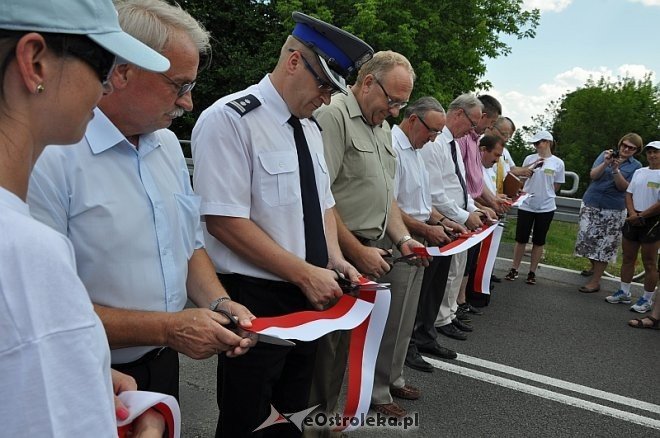 Uroczyste otwarcie mostu Łęgu Starościńskim i prawie 23 km dróg w gminie Lelis [05.07.2013] - zdjęcie #49 - eOstroleka.pl