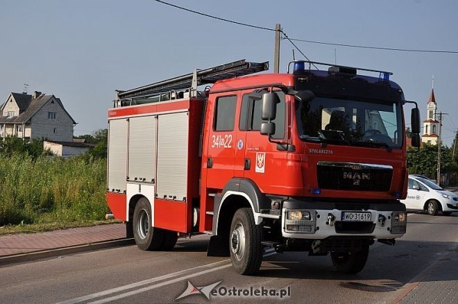 Kolizja na os. Stacja [08.07.2013] - zdjęcie #12 - eOstroleka.pl