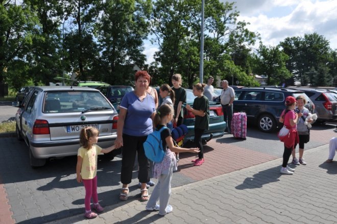 Dzieci i młodzież z Hufca ZHP Ostrołęka wyjechała na obóz [17.07.2013] - zdjęcie #11 - eOstroleka.pl