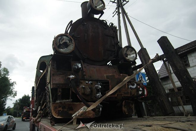 Zabytkowa lokomotywa już jest w Ostrołęce [19.07.2013] - zdjęcie #12 - eOstroleka.pl