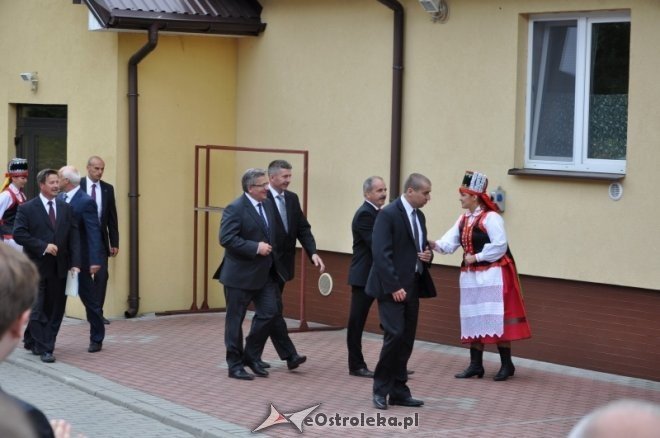 Bronisław Komorowski spotkał się z samorządowcami w Baranowie [23.07.2013] - zdjęcie #17 - eOstroleka.pl