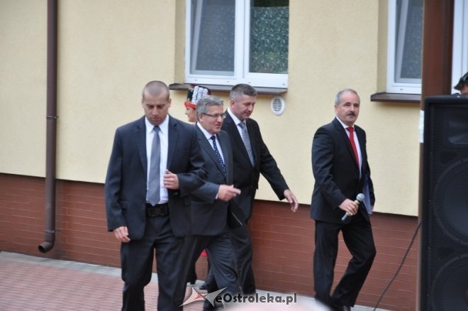 Bronisław Komorowski spotkał się z samorządowcami w Baranowie [23.07.2013] - zdjęcie #18 - eOstroleka.pl