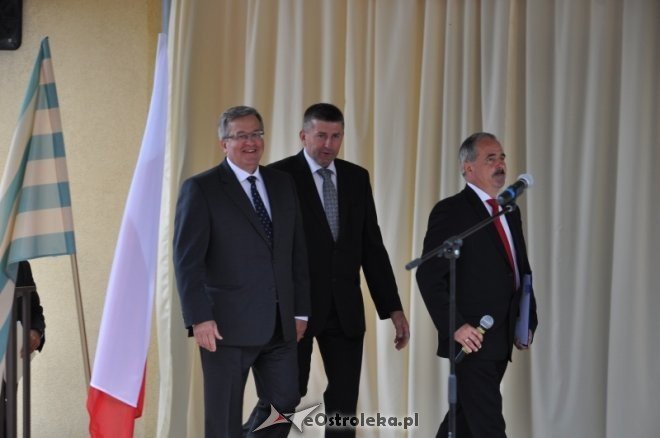 Bronisław Komorowski spotkał się z samorządowcami w Baranowie [23.07.2013] - zdjęcie #19 - eOstroleka.pl