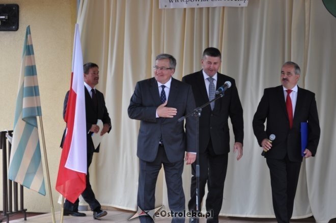 Bronisław Komorowski spotkał się z samorządowcami w Baranowie [23.07.2013] - zdjęcie #20 - eOstroleka.pl