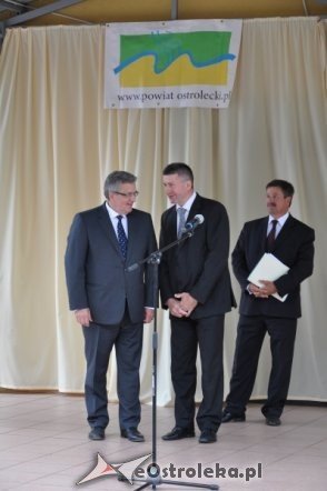 Bronisław Komorowski spotkał się z samorządowcami w Baranowie [23.07.2013] - zdjęcie #21 - eOstroleka.pl