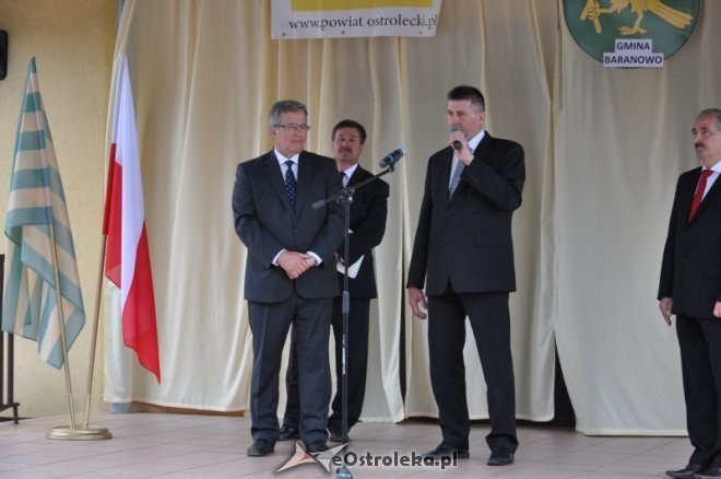 Bronisław Komorowski spotkał się z samorządowcami w Baranowie [23.07.2013] - zdjęcie #32 - eOstroleka.pl