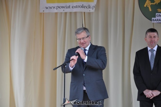 Bronisław Komorowski spotkał się z samorządowcami w Baranowie [23.07.2013] - zdjęcie #34 - eOstroleka.pl