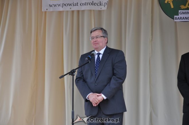 Bronisław Komorowski spotkał się z samorządowcami w Baranowie [23.07.2013] - zdjęcie #35 - eOstroleka.pl