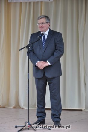 Bronisław Komorowski spotkał się z samorządowcami w Baranowie [23.07.2013] - zdjęcie #36 - eOstroleka.pl