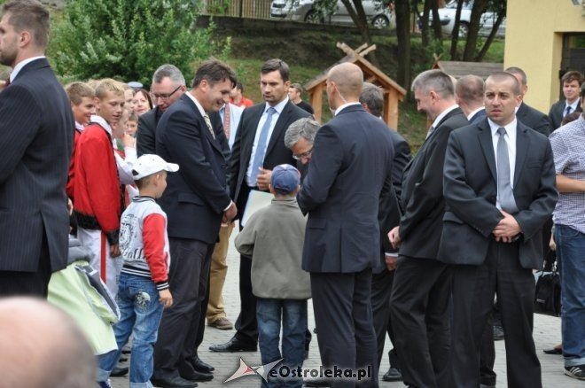 Bronisław Komorowski spotkał się z samorządowcami w Baranowie [23.07.2013] - zdjęcie #39 - eOstroleka.pl