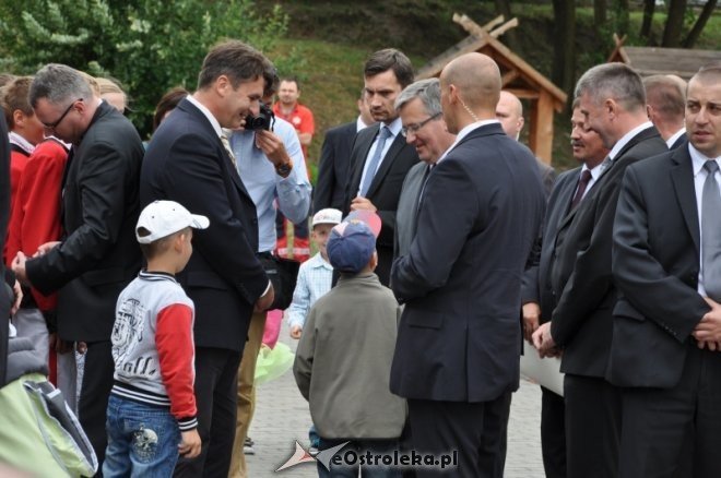 Bronisław Komorowski spotkał się z samorządowcami w Baranowie [23.07.2013] - zdjęcie #40 - eOstroleka.pl
