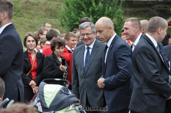 Bronisław Komorowski spotkał się z samorządowcami w Baranowie [23.07.2013] - zdjęcie #42 - eOstroleka.pl