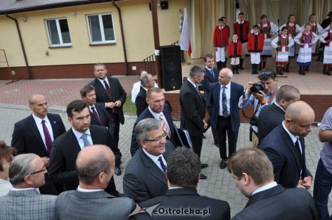 Bronisław Komorowski spotkał się z samorządowcami w Baranowie [23.07.2013] - zdjęcie #31 - eOstroleka.pl