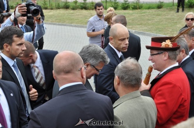 Bronisław Komorowski spotkał się z samorządowcami w Baranowie [23.07.2013] - zdjęcie #25 - eOstroleka.pl