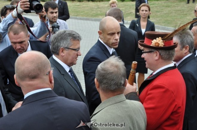 Bronisław Komorowski spotkał się z samorządowcami w Baranowie [23.07.2013] - zdjęcie #53 - eOstroleka.pl