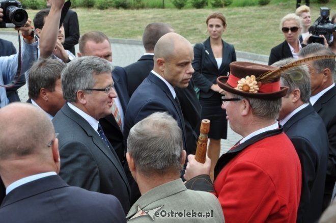 Bronisław Komorowski spotkał się z samorządowcami w Baranowie [23.07.2013] - zdjęcie #21 - eOstroleka.pl