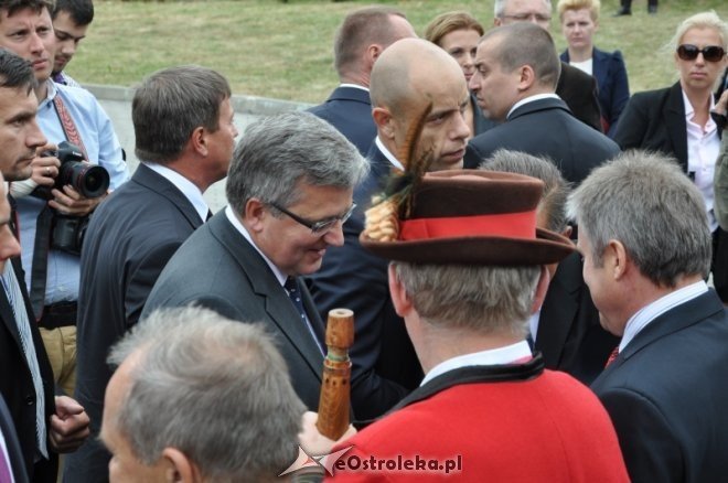 Bronisław Komorowski spotkał się z samorządowcami w Baranowie [23.07.2013] - zdjęcie #19 - eOstroleka.pl
