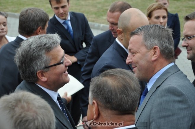 Bronisław Komorowski spotkał się z samorządowcami w Baranowie [23.07.2013] - zdjęcie #15 - eOstroleka.pl