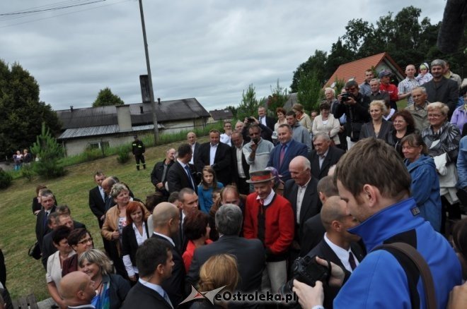 Bronisław Komorowski spotkał się z samorządowcami w Baranowie [23.07.2013] - zdjęcie #69 - eOstroleka.pl
