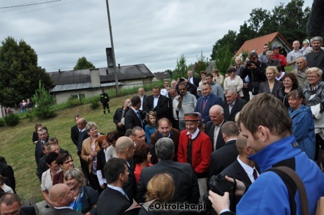 Bronisław Komorowski spotkał się z samorządowcami w Baranowie [23.07.2013] - zdjęcie #6 - eOstroleka.pl