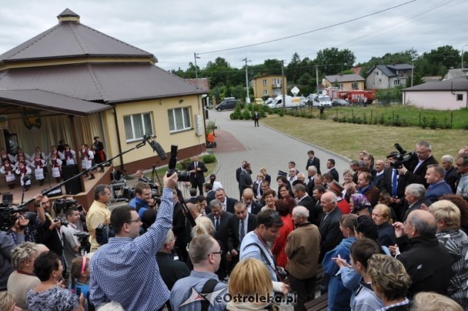 Bronisław Komorowski spotkał się z samorządowcami w Baranowie [23.07.2013] - zdjęcie #5 - eOstroleka.pl