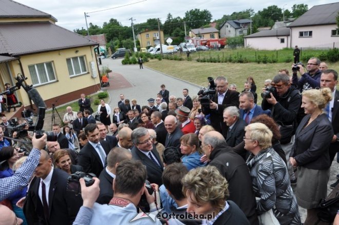 Bronisław Komorowski spotkał się z samorządowcami w Baranowie [23.07.2013] - zdjęcie #3 - eOstroleka.pl