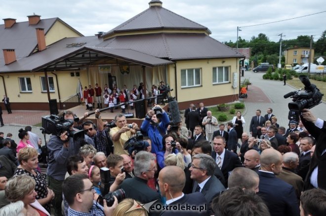 Bronisław Komorowski spotkał się z samorządowcami w Baranowie [23.07.2013] - zdjęcie #30 - eOstroleka.pl