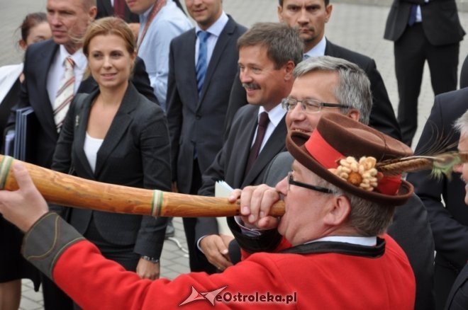 Bronisław Komorowski spotkał się z samorządowcami w Baranowie [23.07.2013] - zdjęcie #26 - eOstroleka.pl