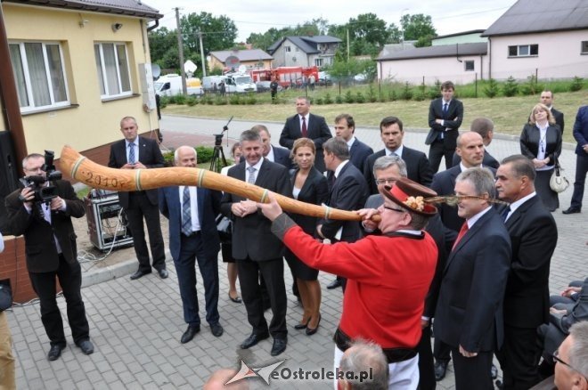 Bronisław Komorowski spotkał się z samorządowcami w Baranowie [23.07.2013] - zdjęcie #24 - eOstroleka.pl