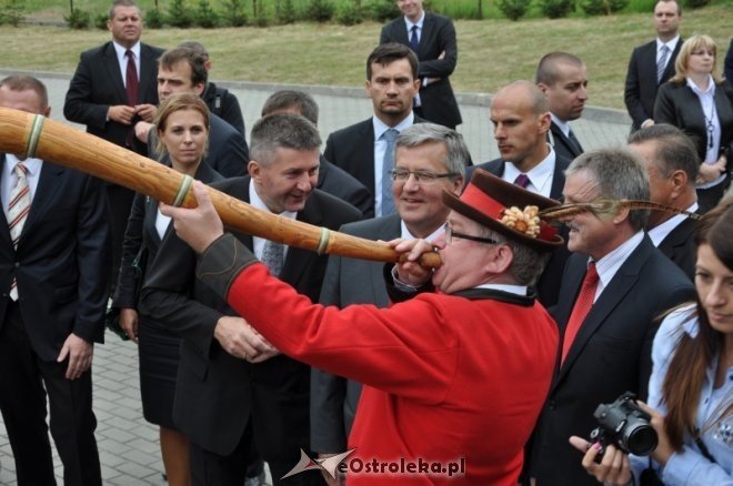 Bronisław Komorowski spotkał się z samorządowcami w Baranowie [23.07.2013] - zdjęcie #22 - eOstroleka.pl