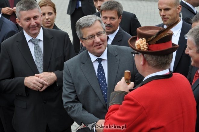 Bronisław Komorowski spotkał się z samorządowcami w Baranowie [23.07.2013] - zdjęcie #58 - eOstroleka.pl