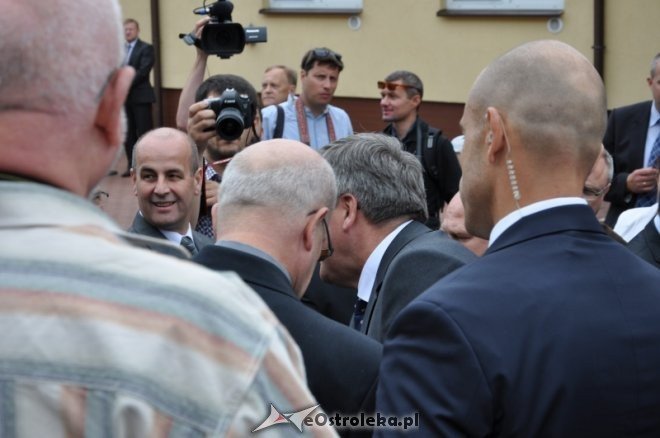 Bronisław Komorowski spotkał się z samorządowcami w Baranowie [23.07.2013] - zdjęcie #18 - eOstroleka.pl