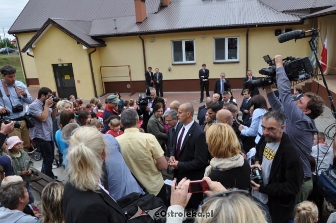 Bronisław Komorowski spotkał się z samorządowcami w Baranowie [23.07.2013] - zdjęcie #16 - eOstroleka.pl