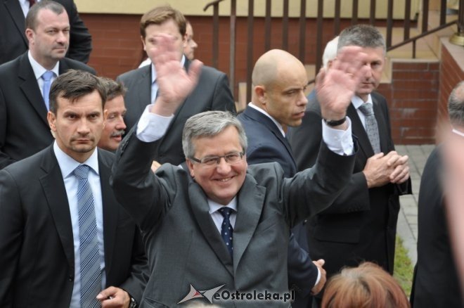 Bronisław Komorowski spotkał się z samorządowcami w Baranowie [23.07.2013] - zdjęcie #12 - eOstroleka.pl