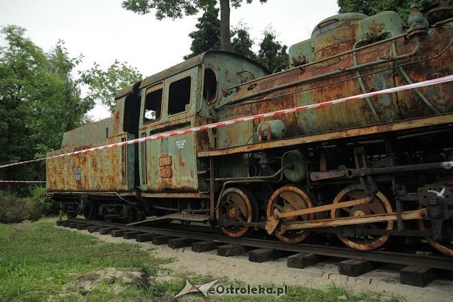 Zabytkowa lokomotywa stanęła na torach [25.07.20013] - zdjęcie #5 - eOstroleka.pl