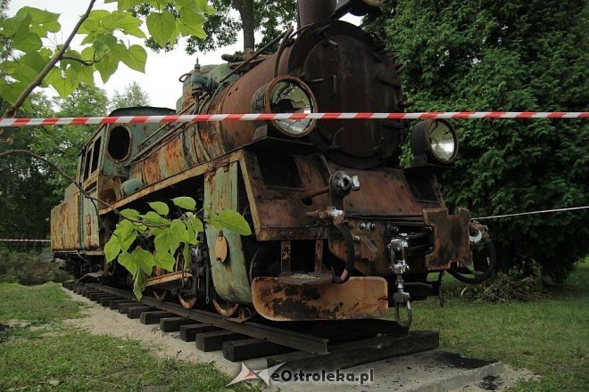 Zabytkowa lokomotywa stanęła na torach [25.07.20013] - zdjęcie #6 - eOstroleka.pl
