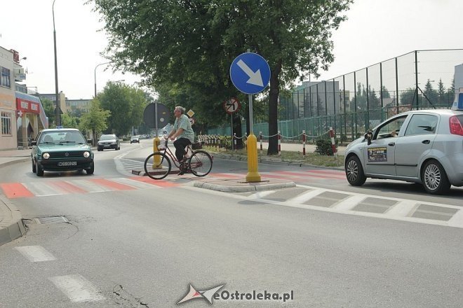 Bezpieczniej na ostrołęckich przejściach dla pieszych [29.07.2013] - zdjęcie #1 - eOstroleka.pl