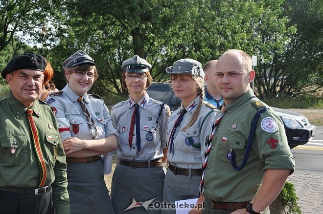 Ostrołęczanie uczcili pamięć poległych w Powstaniu Warszawskim [01.08.2013] - zdjęcie #41 - eOstroleka.pl